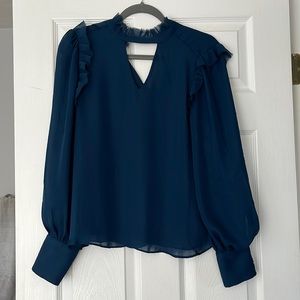 Amaryllis S/M blouse blue